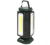 AKTIVE Foco LED exterior, 9x8,5x20 cm, Luz blanca, 3 leds, 3 modos de intensidad, 1500 lúmenes, 4 a 7 horas duración, Impermeabilidad IP20, Incluye cargador USB, focos jardín, camping (61568)