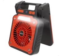 AKTIVE Luz LED camping, 3 en 1, 20x20 cm, 39 LEDs, 70 lúmenes, 5 modos de luces, cable USB incluido, Autonomía de 5 horas, Visibilidad 4 horas, Gancho para colgar, Powerbank (63201)