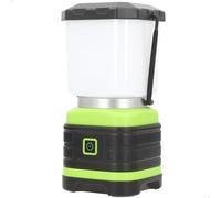 AKTIVE Lámpara LED, mide 9x19 cm, Luz blanca regulable, 300 lúmenes, Autonomía de 20 horas, Visibilidad 5 metros, Gancho para colgar, Foco camping, Linterna exterior (63195)