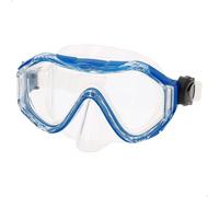 AKTIVE Máscara de Buceo Cristal Junior Pro AQ Sport, Lente templada Resistente, faldón de Silicona hipoalergénica, Correa Ajustable, sin látex, diseño ergonómico, visión Clara bajo el Agua (62454)