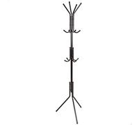 AKTIVE MAX Home Perchero de pie, 45x40x170 cm, Peso máximo soportado 8 kg, con 16 Perchas, para Sombreros, Abrigos, Accesorios, Estilo Moderno, Minimalista (18809)