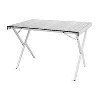 Aktive mesa plegable camping aluminio antideslizante y desmontable c/bolsa