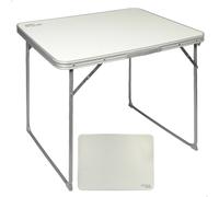 Mesa plegable camping aktive blanca 60 cm