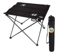 Mesa plegable textil para camping aktive