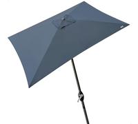 Parasol rectangular 200x300cm antracita mástil aluminio aktive garden 300 cm