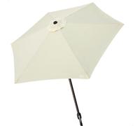 AKTIVE Parasol D270 Cm C/chimenea -mastil Aluminio D38mm -crema