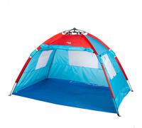 Aktive 63120 Windbreak And Beach Tent 213x133x120 Cm Azul 4 Places