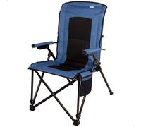 AKTIVE Silla Camping Plegable, Azul, 54x80x103 cm, Máx.110 kg (63171)