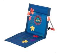AKTIVE Silla de Playa Plegable Ligera Multicolor con asa de Transporte, 46x40x40 cm, Estructura de Aluminio, Tejido poliéster Transpirable, Silla Baja Camping Playa, hasta 110 kg (62542)