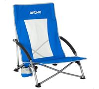 Silla plegable de tela para playa aktive 67 cm