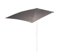 Aktive sombrilla de pared rectangular gris 160x100 cm