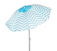 Aktive 62441 Waves Uv50 Protection 200 Cm Beach Umbrella Azul