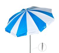 Aktive Twister Ø220cm Uv50 Inclinable Mast Beach Umbrella Azul Ø220 cm