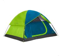 Aktive - Tienda de campaña tipo iglú 4 personas, una habitación, medidas 240x210x130cm, doble techo antilluvia, puerta doble con cremallera y mosquitera superior, carpa camping