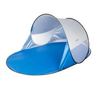 AKTIVE Tienda Playa, Pop up, 120x200x90 cm, 2 Personas, Protección UV50, Revestimiento Interior Plateado, Incluye piquetas, Columna Agua 300 mm, Bolsa de Transporte, Carpas Plegables (62322)