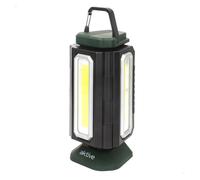 AKTIVE Foco LED exterior, 9x8,5x20 cm, Luz blanca, 3 leds, 3 modos de intensidad, 1500 lúmenes, 4 a 7 horas duración, Impermeabilidad IP20, Incluye cargador USB, focos jardín, camping (61568)