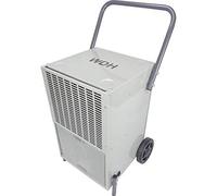 Aktobis WDH-35B Deshumidificador profesional | hasta 42 Litros/día, 65m² | Secador de humedad de edificios, serie BASIC con contador de consumo eléctrico, metal | para sótanos, industria, inundaciones