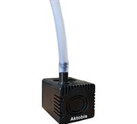 Aktobis WDH-KP40 bomba de condensados/bomba sumergible automática con sensor de agua, 450 L/h, altura de elevación 3 m, mini bomba para deshumidificador, secador de obra, sótano