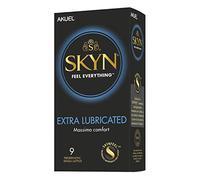 Akuel Skyn Feel Everything Extra Lubricated Profilattici Senza Lattice 6 Pezzi