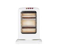 Akunadecor - Estufa Electrica Candente 1200w Blanco Oscilante