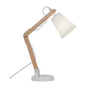 AKUNADECOR Flexo De Estilo Nordico Modelo Truman Madera-blando