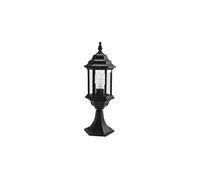 AKUNADECOR Sobremuro De Exterior En Aluminio Negro Modelo Pollux Ip44