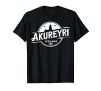 Akureyri Islandia City Travel North Adventure Camiseta
