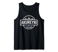 Akureyri Islandia City Travel North Adventure Camiseta sin Mangas