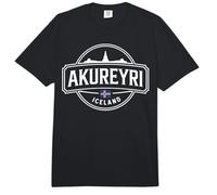 Akureyri Islandia City Travel North Adventure Comfort Colors Adult Heavyweight T-Shirt