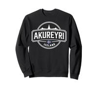 Akureyri Islandia City Travel North Adventure Sudadera