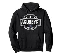 Akureyri Islandia City Travel North Adventure Sudadera con Capucha
