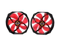 akust 140 mm hoja 120 mm marco de 2 Cojinete de bolas PWM ventilador de refrigeración 2 Pcs