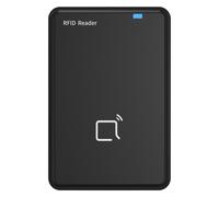 AKUVOX AK-ACR-CID01-BLACK Lector de tarjetas USB - MF 13.56 MHz, EM RFID 125 kHz y BLE - Comunicación USB - Simulación de teclad