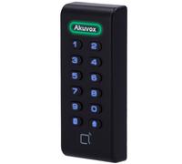 AKUVOX AK-ACR-CRP11 Lector de acceso - Acceso por tarjeta EM/MF y PIN - Indicador LED y acústico - Wiegand 26/34 - Compatible co