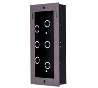 AKUVOX AK-BR-X912-F Panel frontal y caja de registro encastrada - Específica para Akuvox AK-X912S - Panel: 273 (Al) x 126 (An) x