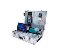 AKUVOX AK-DEMOKIT Ausstellungskoffer - Akuvox-Video-Türsprechanlagen - WLAN-Router und PoE-Switch - kostenlose Akuvox Cloud-Serv