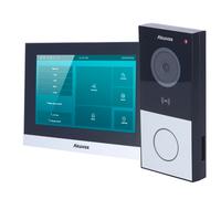 "AKUVOX AK-KIT-202 Kit de videoportero Linux - 2 hilos & WiFi | Placa y monitor - Audio bidireccional Crystal Clear - Lector"