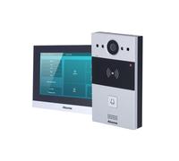 AKUVOX AK-KIT02-2 Linux-Video-Türsprechanlagen-Set - 2-Draht & WLAN | Außenstation und Monitor - kristallklares bidirektionales
