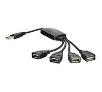 Akyga AK-AD-13 - Adaptador USB 2.0 (4 Puertos)