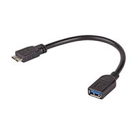 Akyga AK-AD-30 - Cable Adaptador (USB A 3.0 Hembra a Micro USB 3.0, 15 cm)