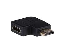 Akyga AK-AD-45 - Adaptador HDMI acodado (90º, Chapado en Oro, 1,4 A)