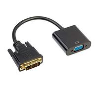 AKYGA AK-AD-50 - Cable Adaptador (Conector VGA Hembra a Conector DVI Macho de 24+1 Pines, 15 cm)