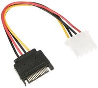 AKYGA AK-CA-11 - Cable Adaptador SATA Macho a Molex Hembra de 4 Pines (15 cm)