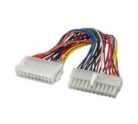Akyga AK-CA-66 - Adaptador de Cable de alimentación (20 Pines Macho a P1 Hembra de 20 + 4 Pines, 15 cm)