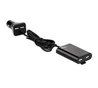 Akyga AK-CH-10 - Cargador para Encendedor de Coche (4 Puertos USB, 5 V, 9 A)