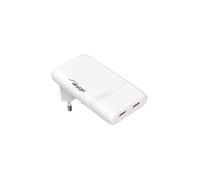 Akyga AK-CH-32 Cargador GaN 65W 2x USB-C PD 5-20V