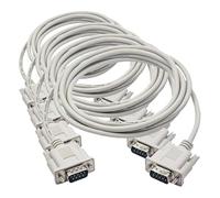 AKYGA AK-CO-03 - Cable Adaptador RS-232 DB9 D-Sub 9 Pines Macho a Macho 2 m (Paquete de 4)