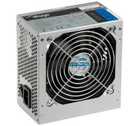 akyga AK de B1 - 500E Fuente 500 W, Ventilador de 120 mm silencioso Gris