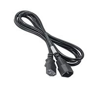 AKYGA AK de PC de alargadores de 03 A Stromkabel, 1,8 m para PC, Impresora, Pantallas Negro