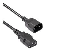 AKYGA AK-PC-07A IEC C13-C14 - Alargador de Cable de alimentación (230 V, 50 Hz, 3 m)